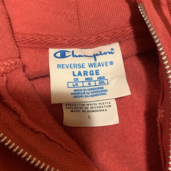 NWOT Champion hooded half zip - Picture 4 of 5